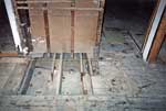 Removed Floorboards Reveal Original Hearth