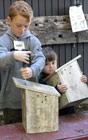 Securing the roof of the Birdhouse