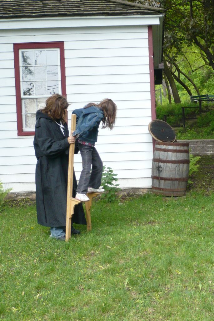 St. Bruno's School stilt walking